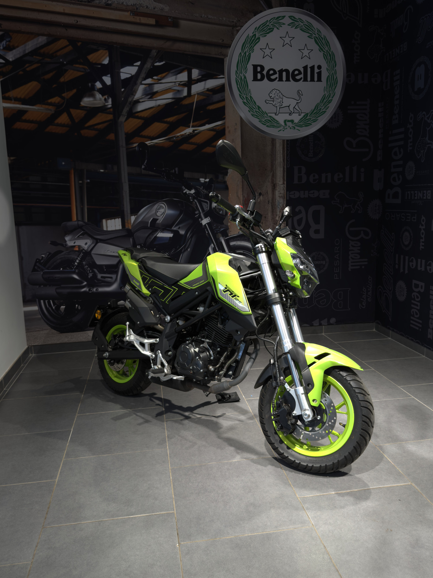Benelli TNT 125 occasion - 3/4 avant droit