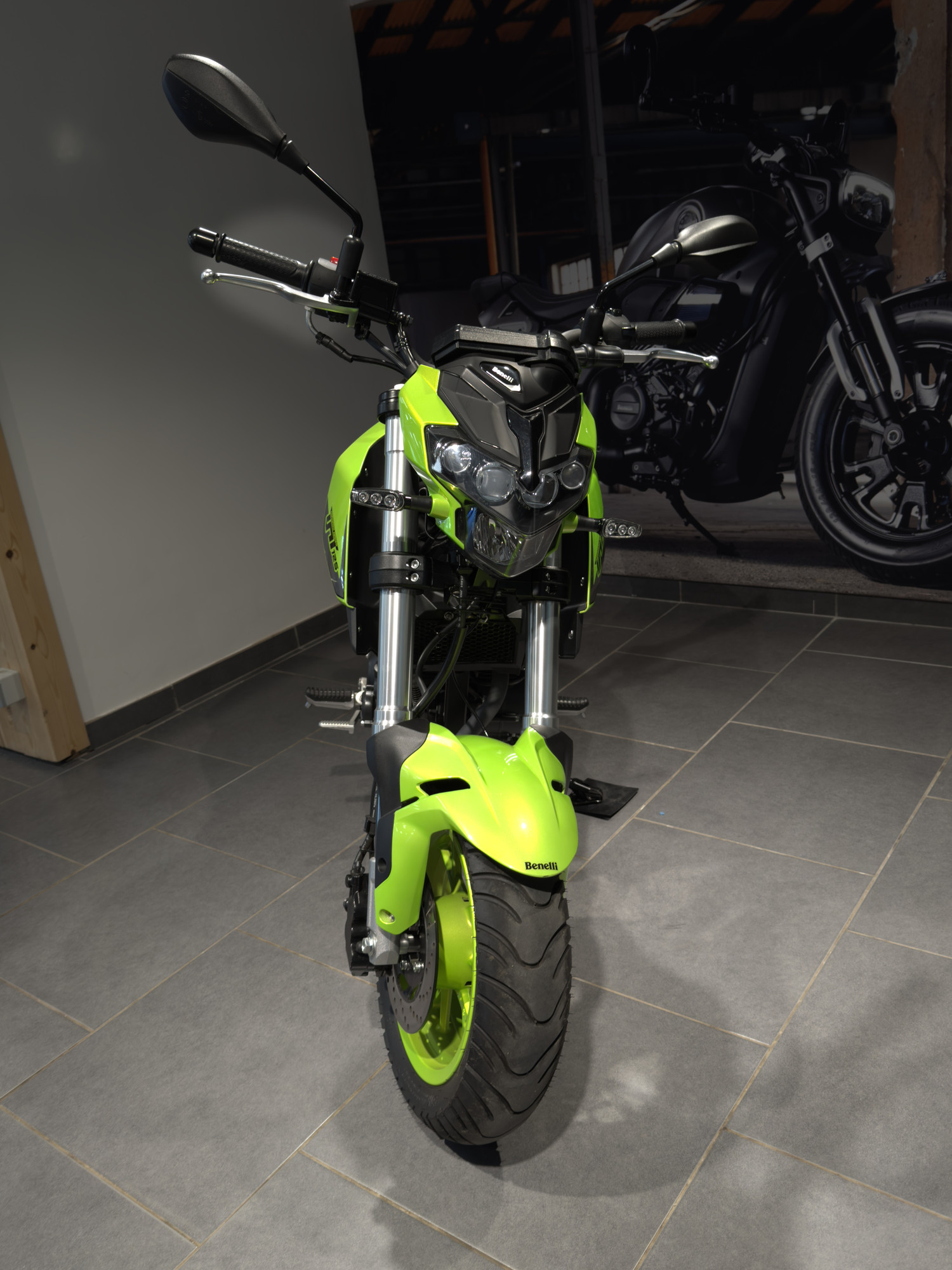 Benelli TNT 125 occasion - vue de face
