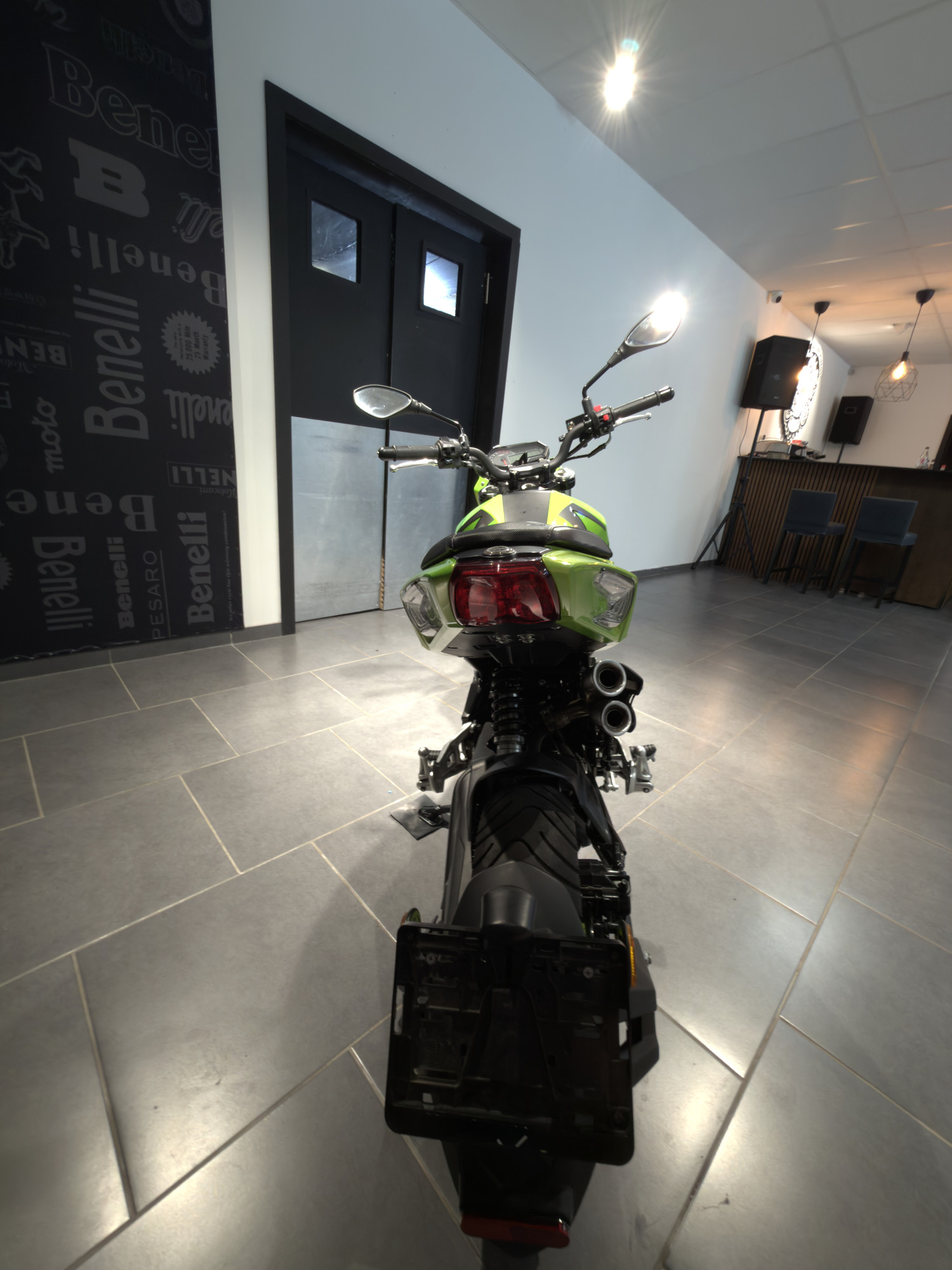 Benelli TNT 125 occasion - vue arrière